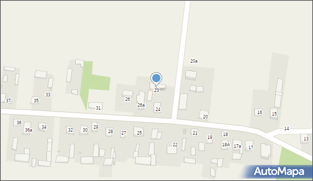 Borysów, Borysów, 23, mapa Borysów