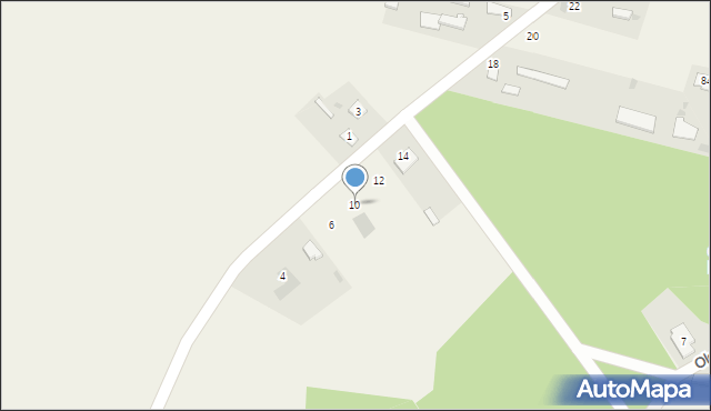 Borysówka, Borysówka, 10, mapa Borysówka