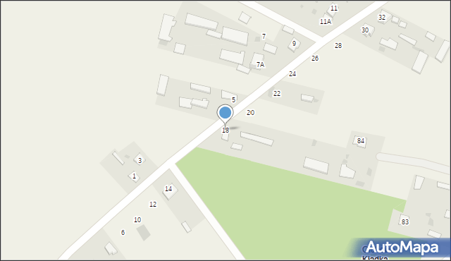 Borysówka, Borysówka, 18, mapa Borysówka