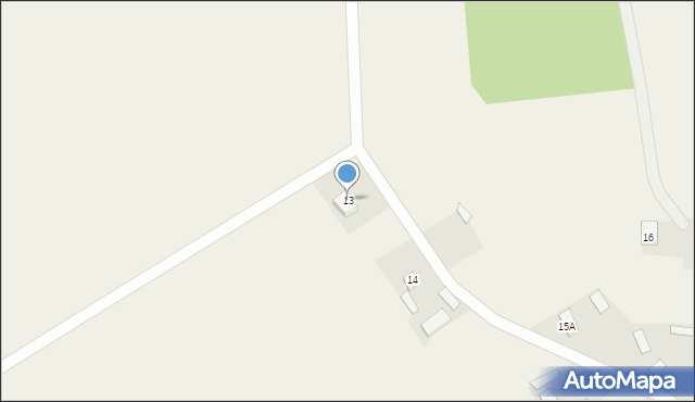 Borysowszczyzna, Borysowszczyzna, 13, mapa Borysowszczyzna