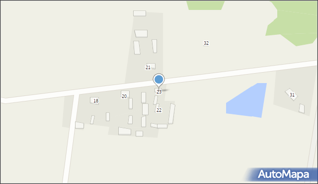 Borysowszczyzna, Borysowszczyzna, 23, mapa Borysowszczyzna