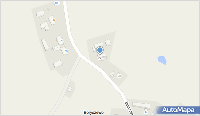 Boryszewo, Boryszewo, 27, mapa Boryszewo