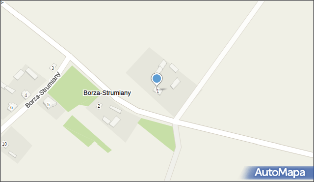 Borza-Strumiany, Borza-Strumiany, 1, mapa Borza-Strumiany
