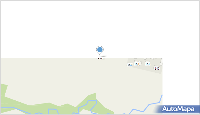 Borzechów, Borzechów, 169, mapa Borzechów