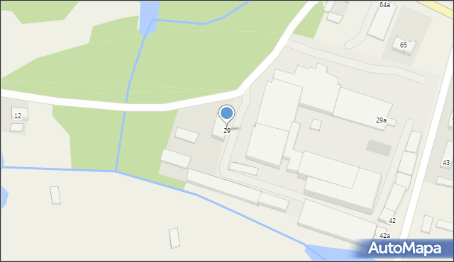 Borzęciczki, Borzęciczki, 29, mapa Borzęciczki