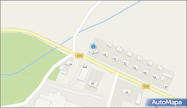 Borzęciczki, Borzęciczki, 47, mapa Borzęciczki