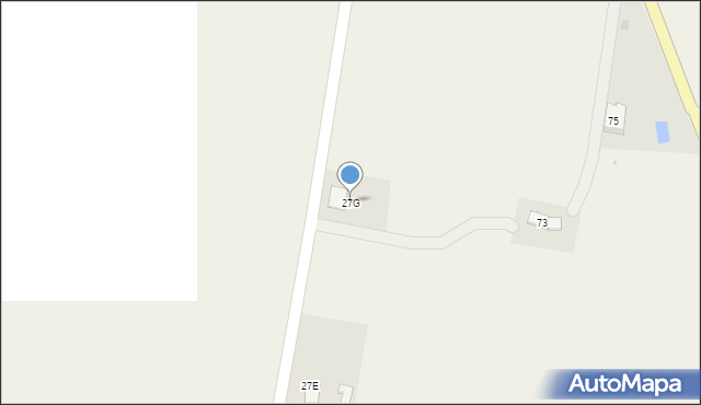 Borzęcin, Borzęcin, 27G, mapa Borzęcin