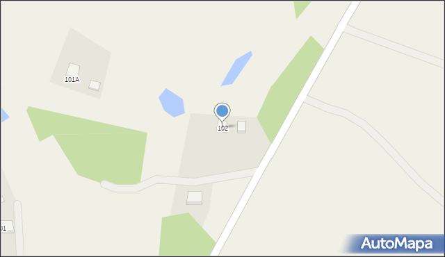 Borzestowo, Borzestowo, 102, mapa Borzestowo