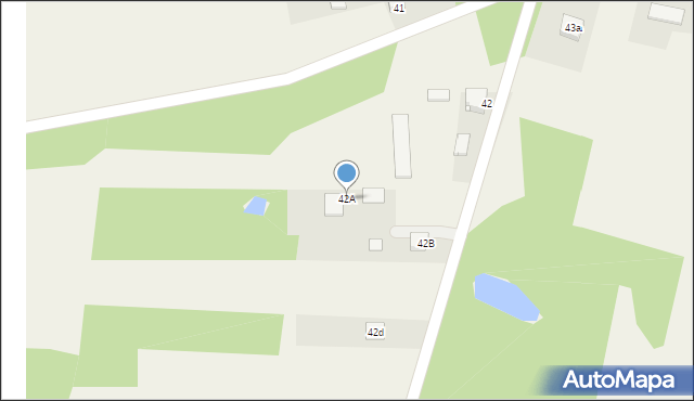 Borzykowa, Borzykowa, 42A, mapa Borzykowa