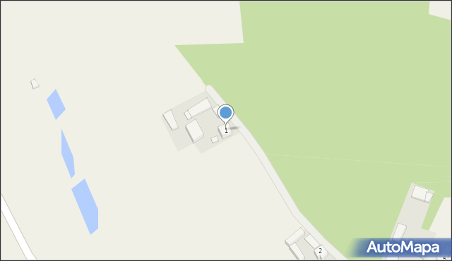 Borzykówka, Borzykówka, 1, mapa Borzykówka