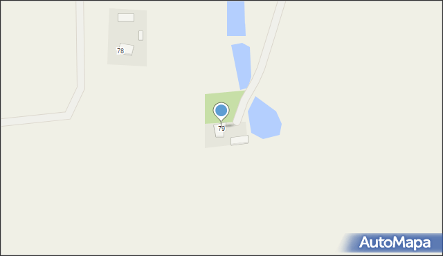 Borzymin, Borzymin, 79, mapa Borzymin