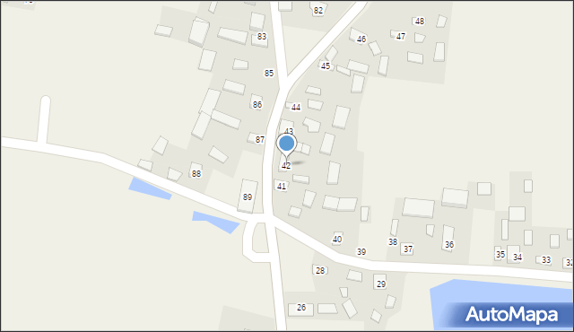 Borzymów, Borzymów, 42, mapa Borzymów