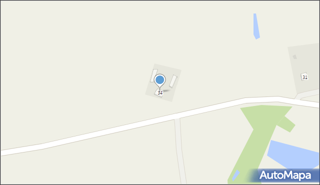 Borzymowice, Borzymowice, 34, mapa Borzymowice