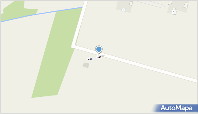 Borzymówka, Borzymówka, 24c, mapa Borzymówka