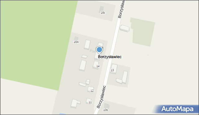 Borzysławiec, Borzysławiec, 15, mapa Borzysławiec