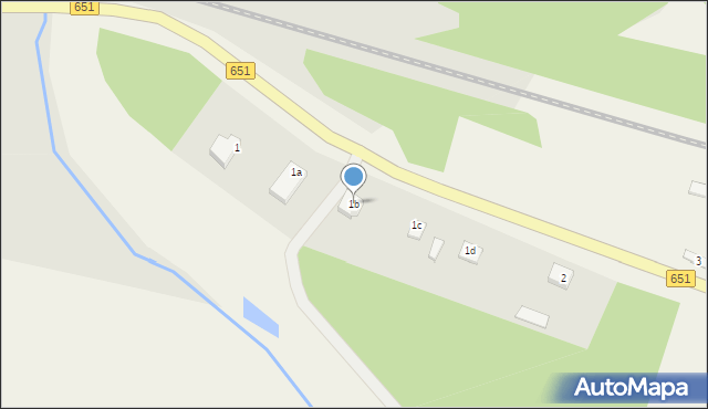 Botkuny, Botkuny, 1b, mapa Botkuny