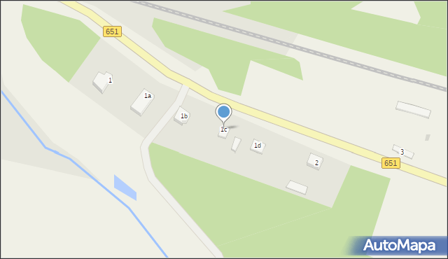 Botkuny, Botkuny, 1c, mapa Botkuny