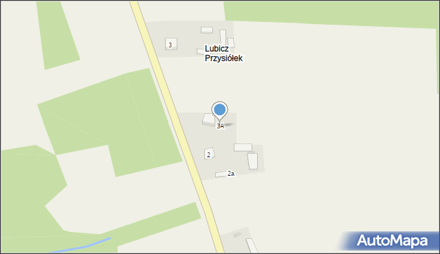 Boża Wola, Boża Wola, 3A, mapa Boża Wola