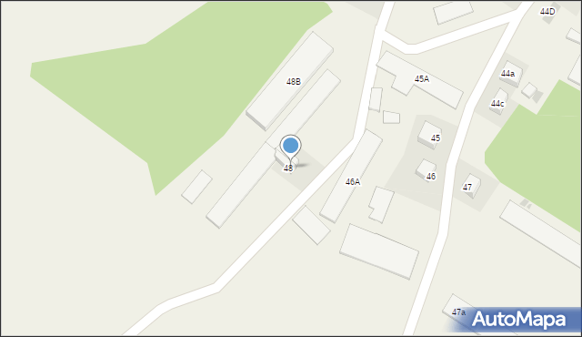 Bożejowice, Bożejowice, 48a, mapa Bożejowice