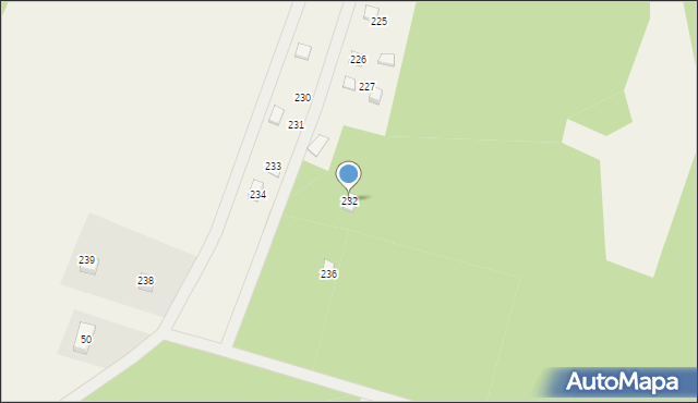 Bożepole Królewskie, Bożepole Królewskie, 232, mapa Bożepole Królewskie