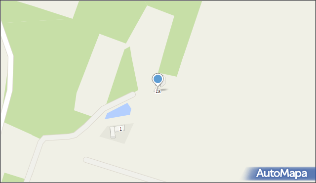 Bożnowice, Bożnowice, 1a, mapa Bożnowice