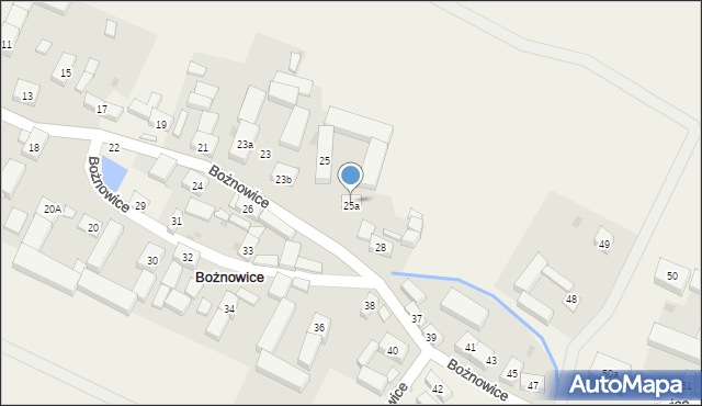 Bożnowice, Bożnowice, 27, mapa Bożnowice