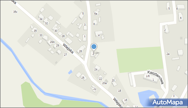 Brynek, Boczna, 2, mapa Brynek