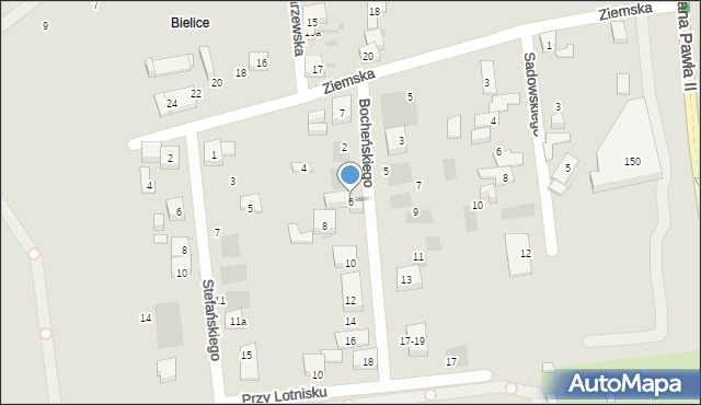 Bydgoszcz, Bocheńskiego Jana, ks., 6, mapa Bydgoszczy