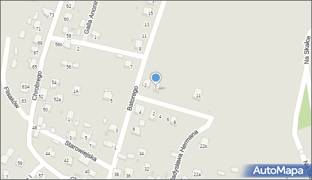 Chełmek, Bolesława Wstydliwego, 1, mapa Chełmek