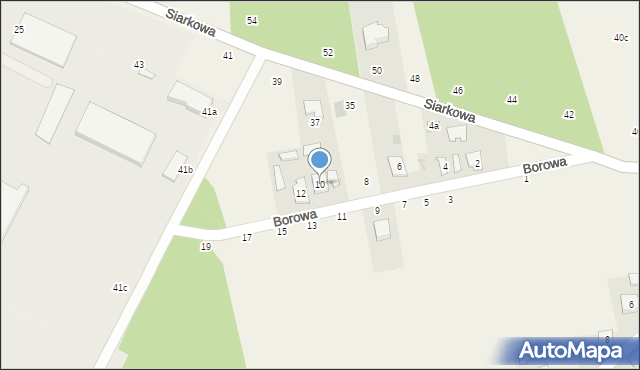 Chmielów, Borowa, 10, mapa Chmielów