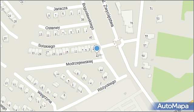 Ciechanów, Bogusławskiego Wojciecha, 42, mapa Ciechanów