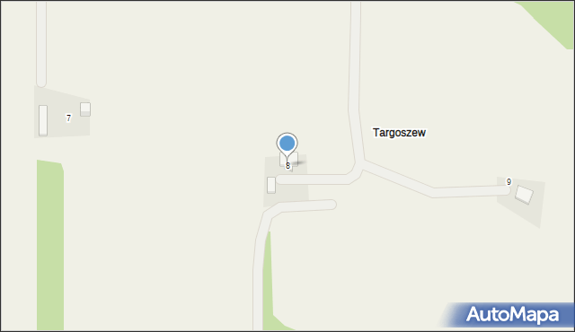 Ciecierzyce, Borkowska, 8, mapa Ciecierzyce