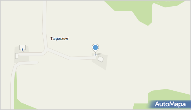 Ciecierzyce, Borkowska, 9, mapa Ciecierzyce