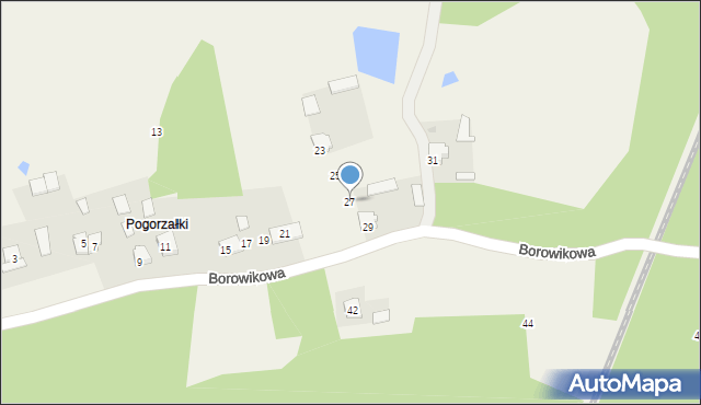 Cmolas, Borowikowa, 27, mapa Cmolas