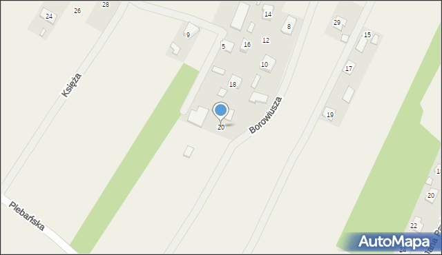 Cmolas, Borowiusza Wojciecha, ks., 20, mapa Cmolas
