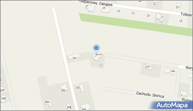 Dawidy Bankowe, Boryny, 27, mapa Dawidy Bankowe