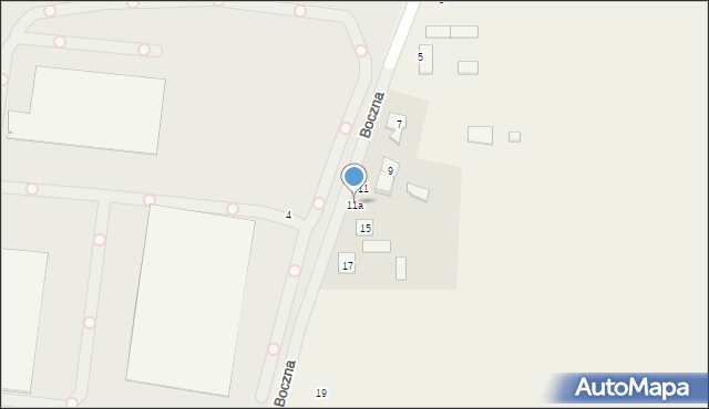Duchnice, Boczna, 11a, mapa Duchnice