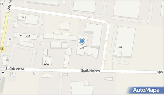 Duchnice, Boczna, 18a, mapa Duchnice