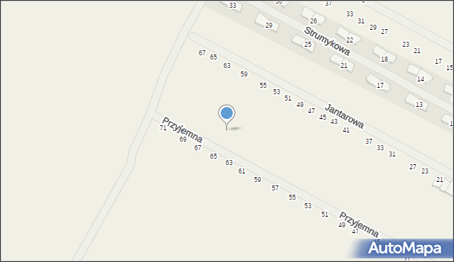 Falenty Duże, Borówkowa, 43, mapa Falenty Duże