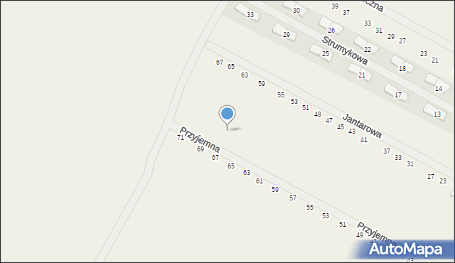 Falenty Duże, Borówkowa, 45, mapa Falenty Duże