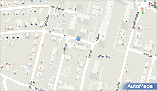 Gdynia, Bohaterów Getta Warszawskiego, 7, mapa Gdyni