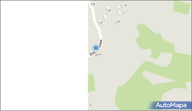 Głogów Małopolski, Borówkowa, 8, mapa Głogów Małopolski