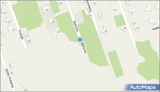 Gołków, Bohuna, 28, mapa Gołków