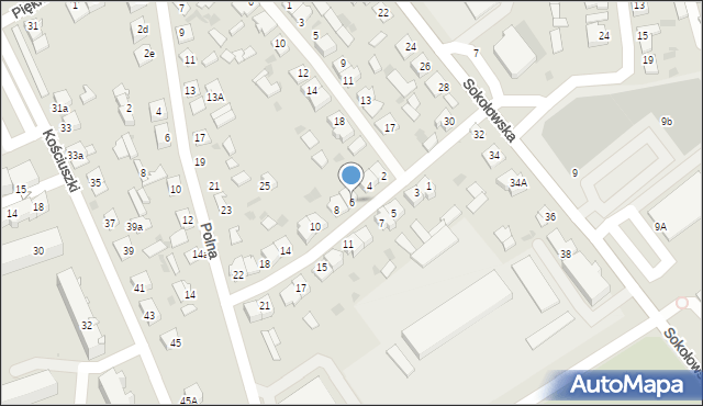 Golub-Dobrzyń, Bohaterów Kosmosu, 6, mapa Golub-Dobrzyń