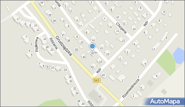 Jabłonowo Pomorskie, Bołtucia Mikołaja, gen., 12, mapa Jabłonowo Pomorskie