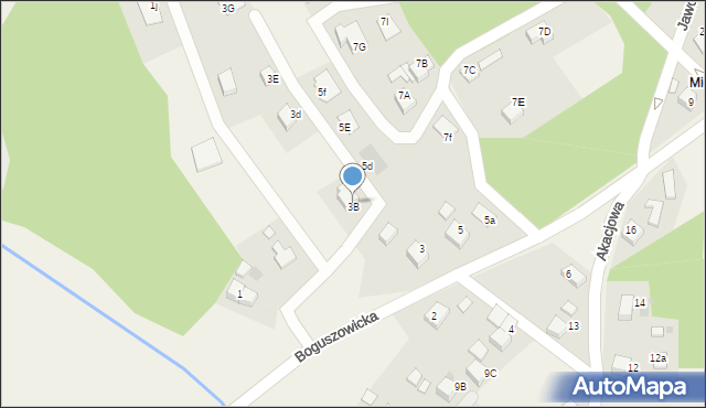 Jankowice, Boguszowicka, 3a, mapa Jankowice