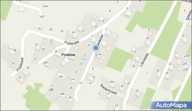 Jankowice, Borowików, 7, mapa Jankowice