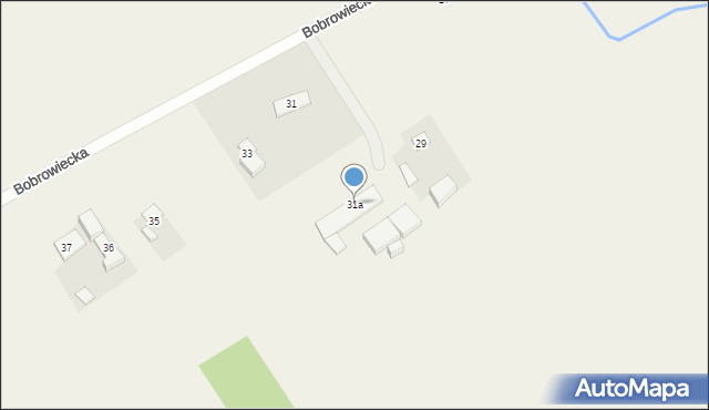 Kamionka, Bobrowiecka, 31a, mapa Kamionka