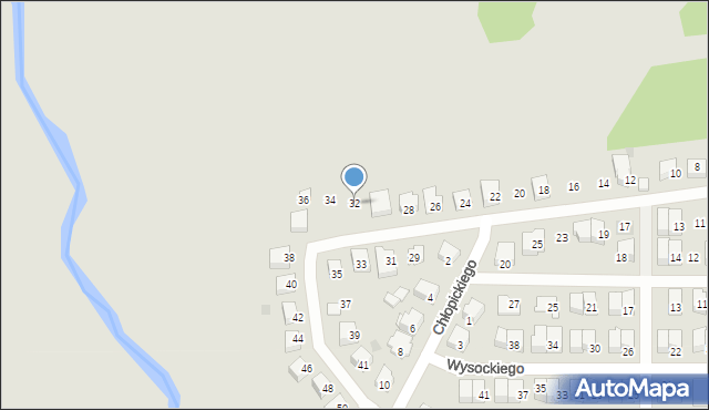 Karczew, Bohaterów Powstania Listopadowego, 32, mapa Karczew