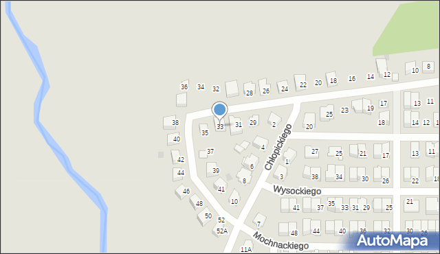 Karczew, Bohaterów Powstania Listopadowego, 33, mapa Karczew